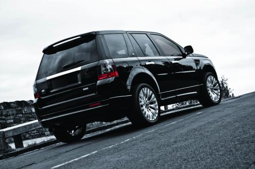 Also featured is a matte black signature bonnet stripe silver door handles 