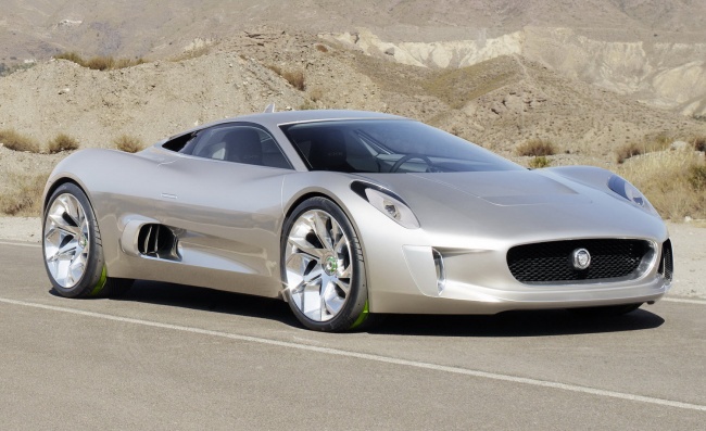 Jaguar C-X75 EV concept